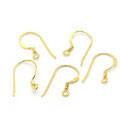 [10對(duì)價(jià)]金色中號(hào)耳鉤