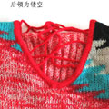 外貿(mào)韓款時(shí)尚女士鏤空毛衣