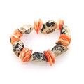 斑點(diǎn)海螺貝殼片手鏈