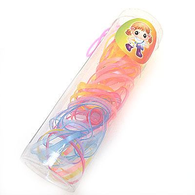 女孩時尚細花皮筋義烏發(fā)飾廠家直銷