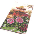 中國風(fēng)國花牡丹夜光情侶手機(jī)包機(jī)膜
