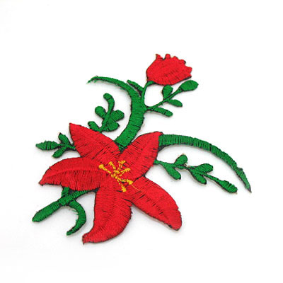 大紅綠葉時(shí)尚創(chuàng)意布貼