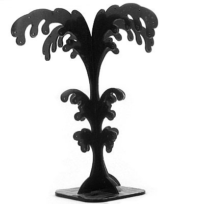 四面樹(shù)葉型耳環(huán)耳釘展架 耳飾掛板飾品展示架子
