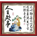 人生處事進(jìn)口十字繡套件中格約43*41cm