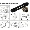 大號海綿盤發(fā)器/韓版頭飾黑色盤發(fā)棒盤發(fā)帶