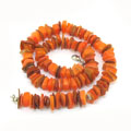 橙黃海洋貝殼項(xiàng)鏈批發(fā) 貝殼項(xiàng)飾品