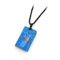彩色方塊海貝項(xiàng)飾品流行琥珀項(xiàng)鏈