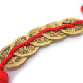 避邪化災(zāi)汽車(chē)飾品五帝錢(qián)幣中國(guó)結(jié)掛件