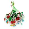 可愛(ài)小女孩手機(jī)小掛件軟陶手機(jī)飾品